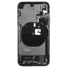 iPhone XS Black Battery Back Cover Assembly (with Side Keys & Wireless Charging)