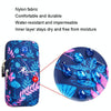 BO28 Enlarged Running Mobile Phone Arm Bag Outdoor Wrist Bag(Cyan)