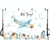 150x100cm Aircraft Theme Birthday Background Cloth Party Decoration Photography Background