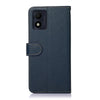 For Alcatel 1B 2022 KHAZNEH Litchi Texture Leather RFID Phone Case(Blue)