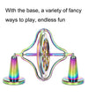 Fingertips Zinc Alloy Decompression Toy Metal Gyroscope, Color: Colorful