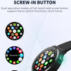 N58 IP67 1.28 inch Touch Color Screen Smart Watch(Stainless Steel Black)