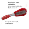Car Wash Brush Soft Hub Multi-Function Dust Removal Tool, Color: Red Wheel Brush