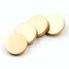 Shakin 100 PCS Flat Metal Button Clothing Accessories, Diameter:25mm