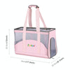 FUNADD Breathable Pet Carrier Bag, Pink - Portable & Comfortable