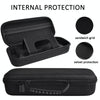 For PIayStation Portal Game Console EVA Cloth Grain Handbag Clutch Protective Bag(Black)