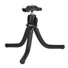 Fotopro RM-80 Mini Desktop Tripod Mount + MH-8 Ball Head with 1/4 inch Screw & Phone Clamp(Black)