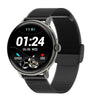 Q71 Pro 1.28 inch TFT Screen Steel Strap Smart Watch, Support Bluetooth Call / Menstrual Cycle Reminder(Black)