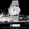 SKMEI 9069 Multifunctional Outdoor Fashion Business Waterproof Silver Shell Quartz Wrist Watch(Gold)