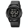 SKMEI 2047 Multifunctional Men 50M Waterproof Sports Digital Wrist Watch(Black)