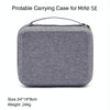 For DJI Mini SE Shockproof Carrying Hard Case Storage Bag, Size: 24 x 19 x 9cm(Grey + Red Liner)
