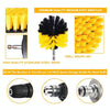 6 PCS / Set Kitchen Bathroom Car Tire Floor Crevice Clean Diamond Brush(Color Random Delivery)