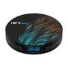 HK1max 4K UHD Smart TV Box with Remote Controller, Android 9.0 RK3318 Quad-Core 64bit Cortex-A53, 2GB+16GB, Support Dual Band WiFi & AV & HDMI & RJ45 & TF Card