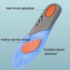 TPE GEL Sports Insole Shock-absorbing Sweat-absorbing Running Insole, Size: Male 41-46