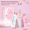 Facial Steamer Nano Spray Water Replenishing Instrument Portable Cold Spray Machine Charging Beauty Instrument Automatic Alcohol Sprayer, Style:Cute Rabbit(Pink)