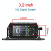 8 Bar Solar Wireless Tire Pressure Monitoring System TPMS 6 External Sensors for 6-wheel Truck Bus