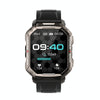 HAMTOD NX3 1.83 inch Smart Watch, Support Bluetooth Call / Sleep / Heart Rate / Blood Oxygen / Blood Pressure Monitoring(Black)