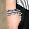 1010-89 Four-strand Colorful Braided Rope Adjustable Bracelet(25)
