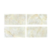 4 PCS  Crystal Film Wall Tile Sticker Imitation Marble Pattern Wall Sticker(DLS028)