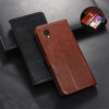 For Alcatel 1 Ultra idewei Crazy Horse Texture Leather Phone Case(Rose Red)