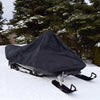 Outdoor Snowmobile Waterproof And Dustproof Cover UV Protection Winter Motorcycle Cover, Size: 330x130x121cm(Black)