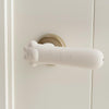 Silicone Door Handle Protector Children Anti-collision Door Pads, Spec: Cat Claw-Beige