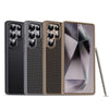For Samsung Galaxy S23 FE 5G Pita Series TPU + PC Texture Phone Case(Gold)