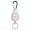 DOBERMAN Key-chain Personal Security Alarm Pull Ring Triggered Anti-attack Safety Emergency Alarm(White)