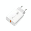 APD-2003 18W QC3.0 Single Port USB Charger with 1m USB to 8 Pin Data Cable(EU Plug)