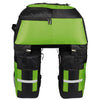 Mountain Bike Bicycle Rear Shelf Bag Camel Bag(Black Green)