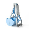 Large Blue Dog Poop Scooper with Foldable Handle