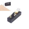Ebony Mini Planer Leather Trimming Tool, Style:Flat Planer