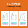 OUMANTU 903 Oxford Cloth Chest Bag Business Casual One-shoulder Crossbody Bag(Light Grey)