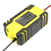 FOXSUR 12V-24V Car Motorcycle Truck Repair Battery Charger AGM Charger, EU Plug