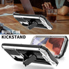 For Samsung Galaxy S25 5G R-JUST Sliding Camera Life Waterproof Holder Phone Case(Silver)