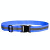 3 PCS Outdoor Adjustable Night Running And Cycling Reflective Waistband, Specification: 4cm Width(Blue)