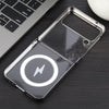 For Samsung Galaxy Z Flip3 5G 6D Glossy Electroplated PC MagSafe Phone Case(Meteorite Black)