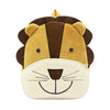 Kids 3D Animal Velvet Backpacks Children Cartoon Kindergarten Toys Gifts School Bags(Lion)