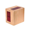 Wooden Adults Kids Educational Toy Kongming Lock Oak Luban Lock