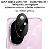 For Honor 200 IMAK Rear Camera Lens Glass Film Black Version