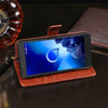 For Alcatel 1S 2019 / 5024D idewei Crazy Horse Texture Horizontal Flip Leather Case with Holder & Card Slots & Wallet(Red)