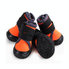 Dog Shoes Non-Slip Booties for Hiking & Climbing, Orange Size 7 (7cm)
