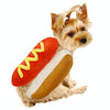 Funny Hot Dog Pet Costume, Yellow, S/M/L - Dog & Cat Winter Clothes