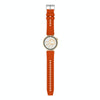 WS520 1.28 inch IP67 Sport Smart Watch, Support Bluetooth Call / Sleep / Blood Oxygen / Heart Rate / Blood Pressure Health Monitor(Gold+Orange)
