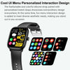 Y80 2.01 inch IPS HD Screen Smart Watch Supports Bluetooth Call / Health Monitoring(Black)