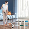 7 In 1 Electric Spin Scrubber Rechargeable Waterproof Floor Clean Bush with 23.6 Inch Adjustable Handle(Grey)