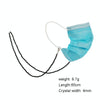 Drop-Shaped Beaded Crystal Mask Anti-Lost Lanyard Fashion Glasses Chain(Green)