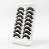 8pairs /Box Naturally Thick Eyelashes Large Curvature Curling False Eyelashes G887