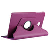 For Galaxy Tab A 10.1 / T580 Litchi Texture Horizontal Flip 360 Degrees Rotation Leather Case with Holder(Purple)