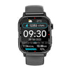G96 1.85 inch HD Square Screen Rugged Smart Watch Support Bluetooth Calling/Heart Rate Monitoring/Blood Oxygen Monitoring(Black)